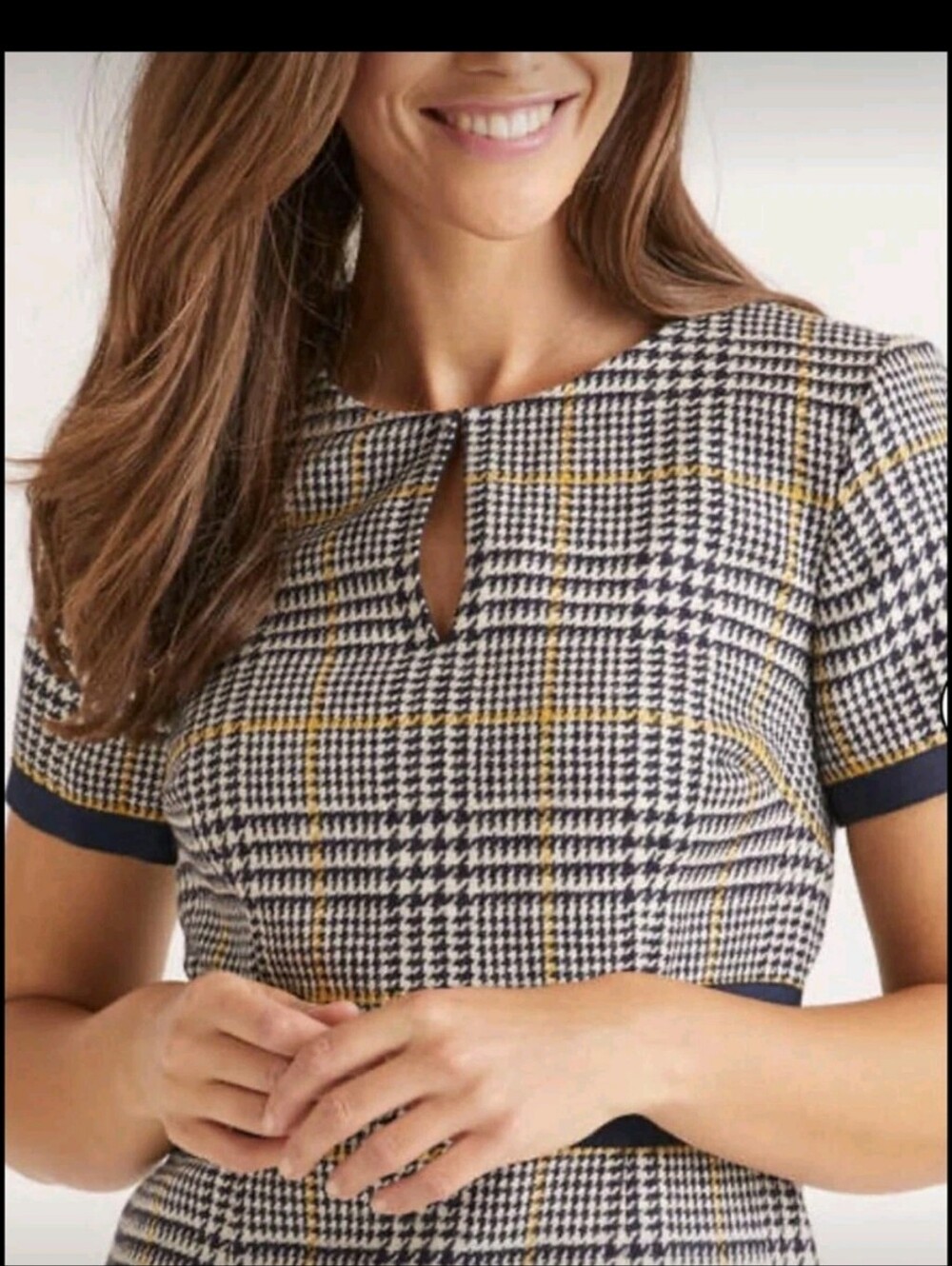 Boden Heritage British Tweed Dress 100 % Wool - Picture 2 of 11